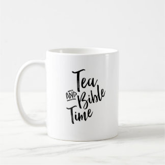 Café Taza del tiempo del té y de la biblia