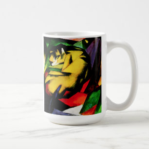 Café Taza del tigre de Franz Marc