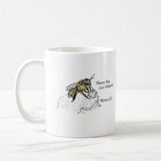 Café Taza del trabajador de la abeja de la miel de MABA