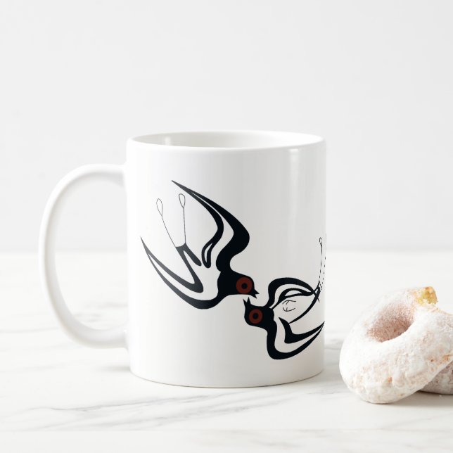 Café Taza del trago de Akrotiri (Con donut)