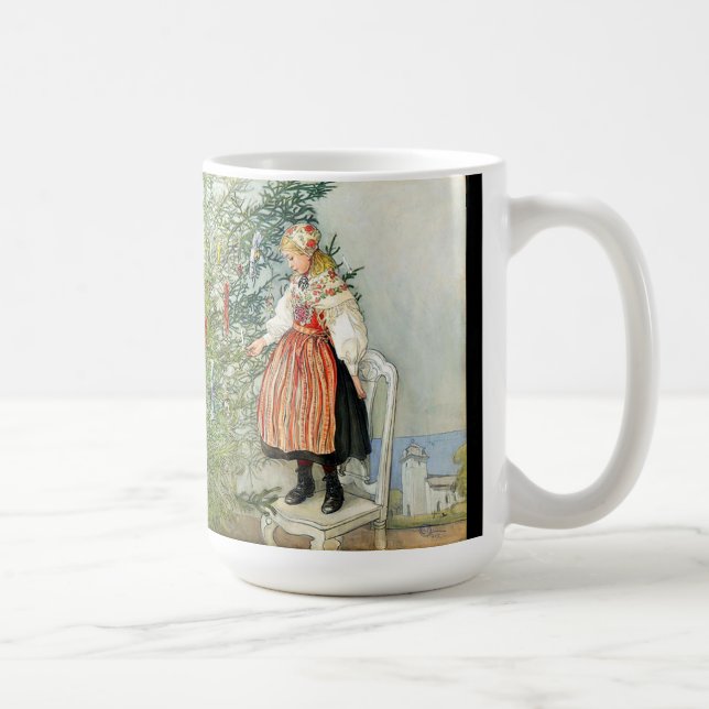 Café Taza del traje del ajuste del árbol de navidad de (Derecha)