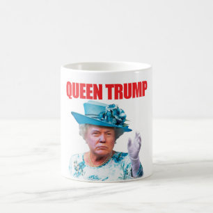Café Taza del triunfo de la reina de Donald Trump