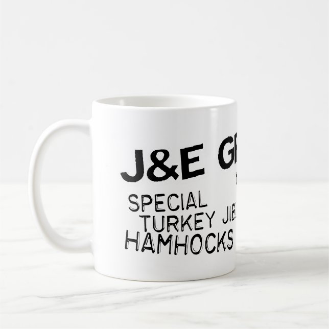 Café Taza del ultramarinos de J y de E (Izquierda)