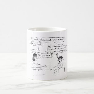 Café Taza del unicornio de las comunicaciones
