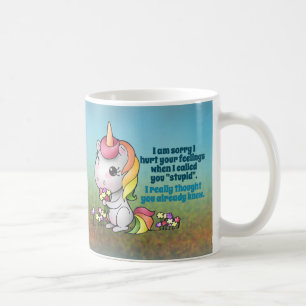 Café Taza del unicornio de Snarky