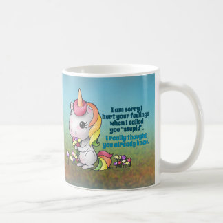 Café Taza del unicornio de Snarky