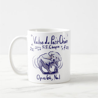 Café Taza del Vals Minuto de Chopin