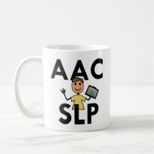 Taza del varón de AAC SLP