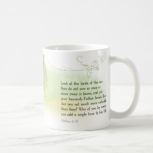 Café Taza del verso de la biblia