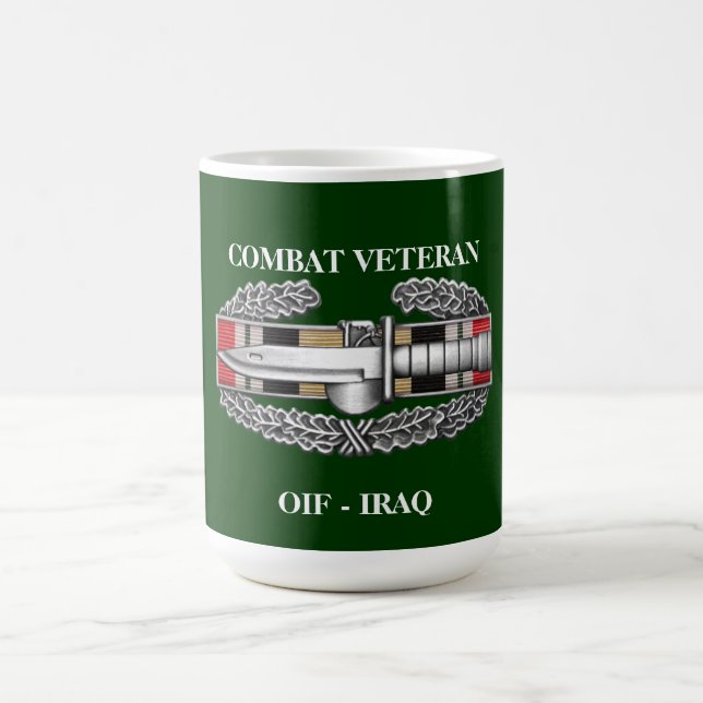 Café Taza del veterano del combate del TAXI de la cinta (Centro)