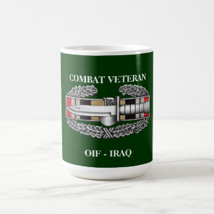 Café Taza del veterano del combate del TAXI de la cinta
