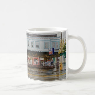 Café Taza del vigilante de la lluvia