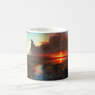 Café Taza del volcán de Cotopaxi