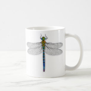 Café Taza deliciosa de la libélula
