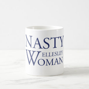 Café Taza desagradable de la mujer de Wellesley