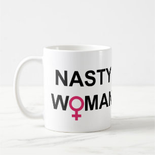 Café Taza desagradable del voto de la mujer