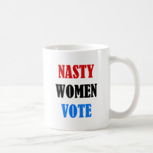 Taza desagradable del voto de las mujeres