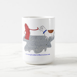 Café Taza descarada de la boca de riego