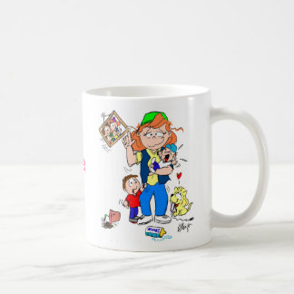 Café Taza desesperada de las amas de casa
