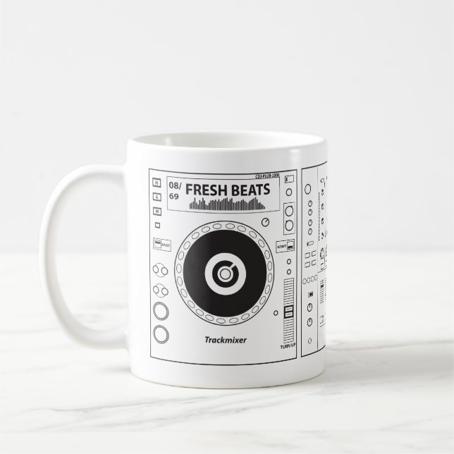 Café Taza determinada de EDM (Izquierda)
