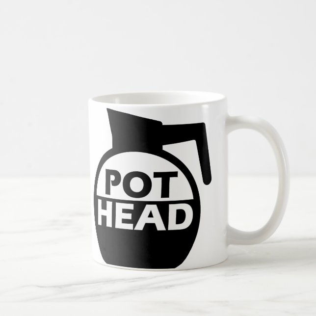 Café Taza Divertida Cabeza de Cafetera Cafeína (Derecha)