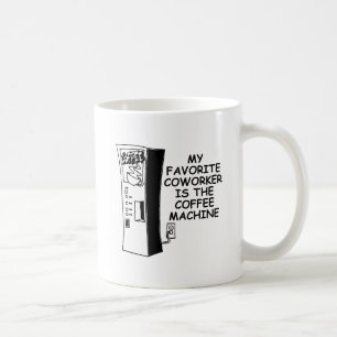 Café Taza Divertida Compañero de Trabajo Máquina de Caf