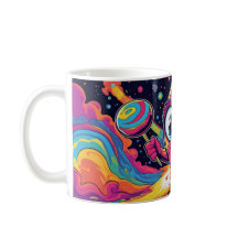 Taza divertida con remolino de caramelos