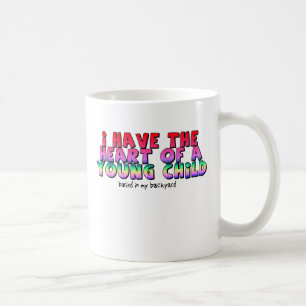 Café Taza Divertida Corazón De Un Niño Humor