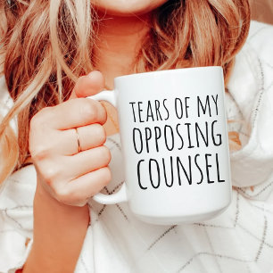 Café Taza divertida de abogado para abogados y estudian