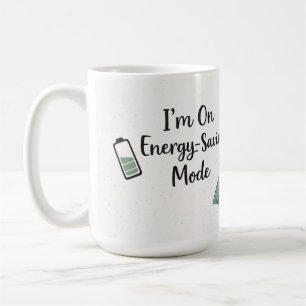 Café Taza divertida de ahorro de energía