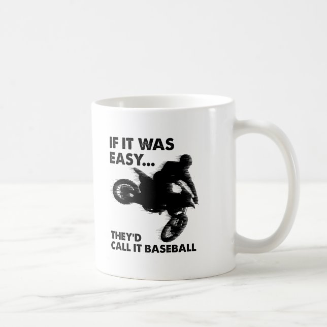 Café Taza Divertida de Béisbol Fácil (Derecha)