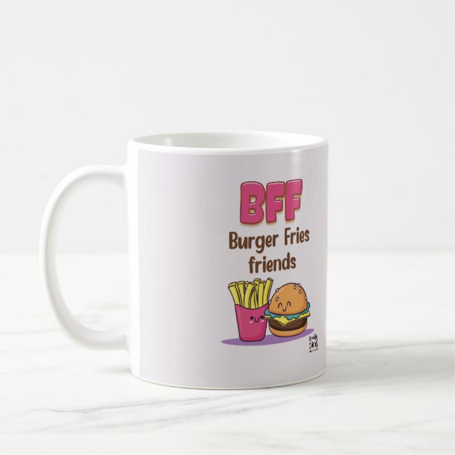 Café Taza divertida de BFF (Izquierda)