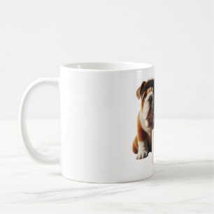 Café Taza divertida de bulldog de gimnasio – Taza de ca