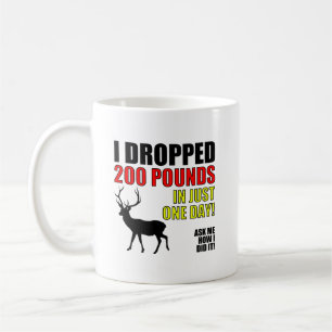 Café Taza Divertida de Caza Baja 200 libras