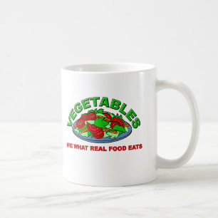 Café Taza Divertida de Comida Real