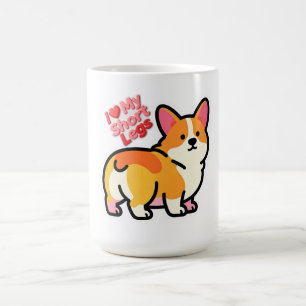 Café Taza Divertida de Corgi - Me Encantan Mis Piernas
