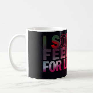 Café Taza divertida de Crypto Vendí mis sentimientos po