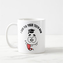 Taza divertida de dentista