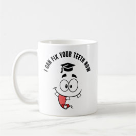 Café Taza divertida de dentista
