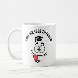 Café Taza divertida de dentista