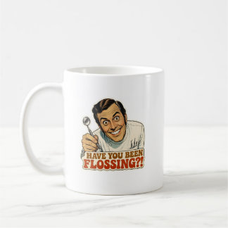 Café Taza divertida de dentista retro ¿Has estado usand