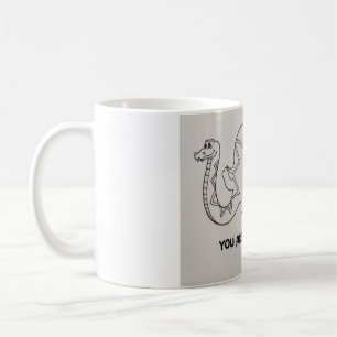 Café Taza divertida de elefante 'Eres lo que comes'