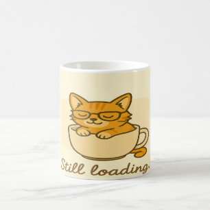 Café Taza divertida de gato