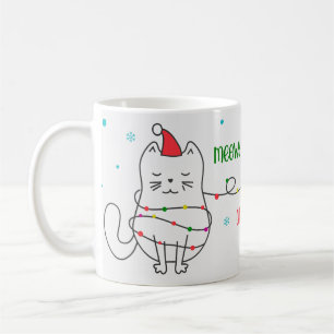 Café Taza divertida de gato