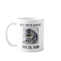 Taza divertida de gato, regalo personalizado para 