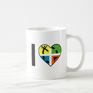 Café Taza Divertida de Geocaching que Amo