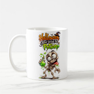 Café Taza divertida de Halloween "Después de beber la p
