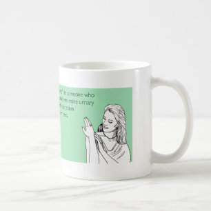 Café Taza divertida de la enfermería