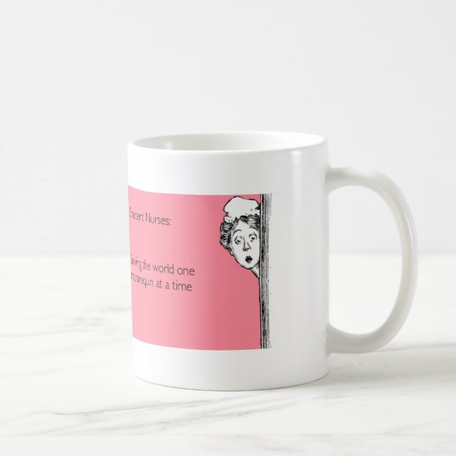 Café Taza divertida de la enfermería (Derecha)
