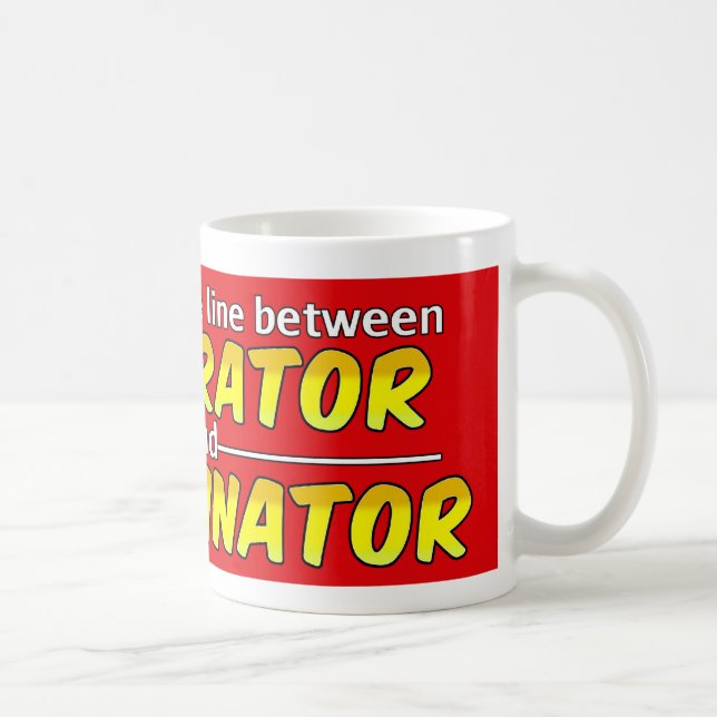 Café Taza divertida de la matemáticas (Derecha)